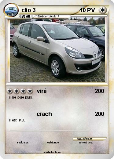 Pokemon clio 3