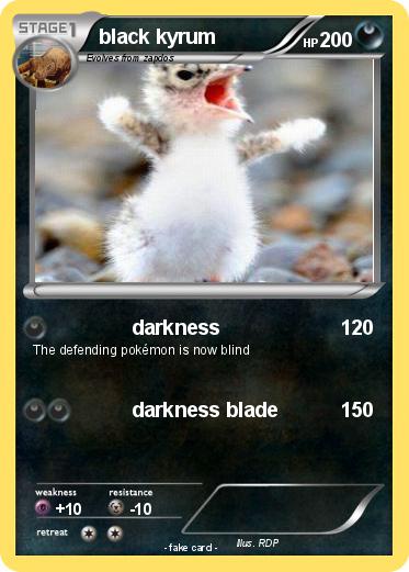Pokemon black kyrum