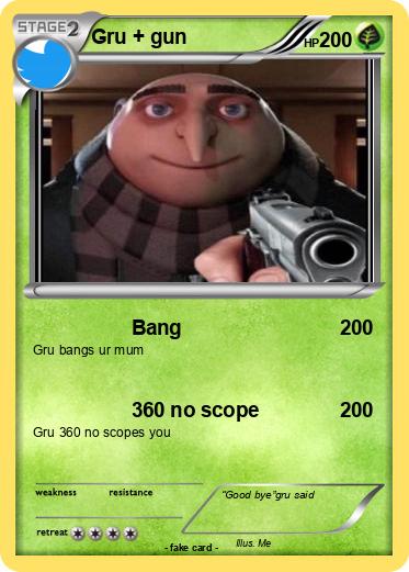 Pokemon Gru + gun
