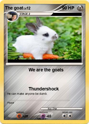 Pokemon The goat