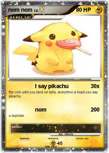 Pokemon nom nom
