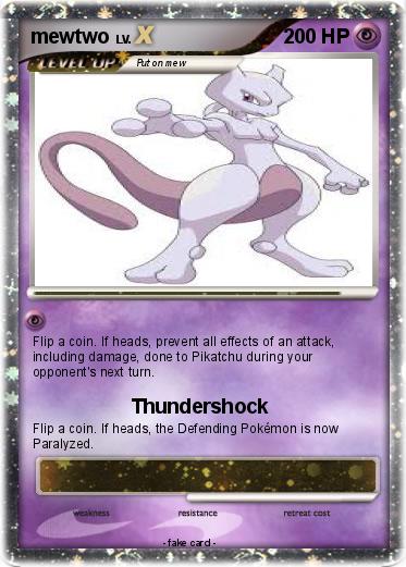 Pokemon mewtwo