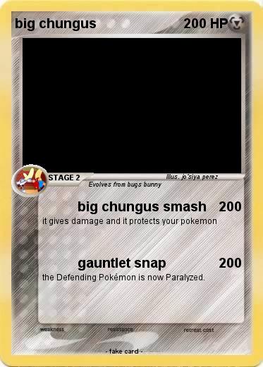 Pokemon big chungus