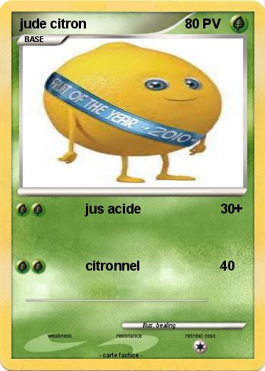 Pokemon jude citron