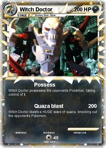 Pokemon Witch Doctor