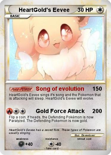 Pokemon HeartGold's Eevee