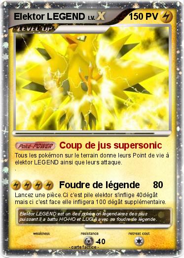 Pokemon Elektor LEGEND
