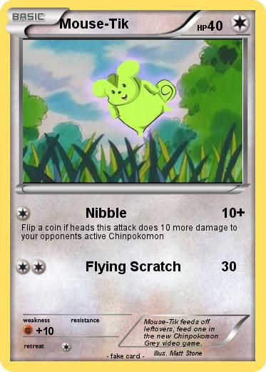 Pokemon Mouse-Tik