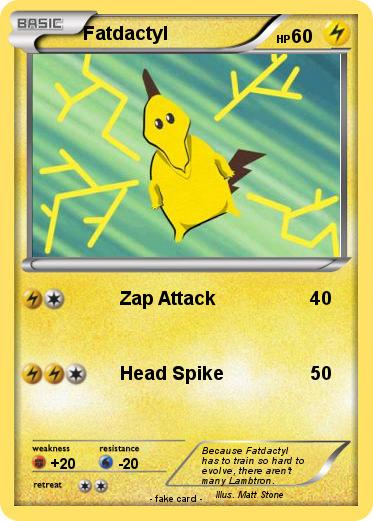 Pokemon Fatdactyl