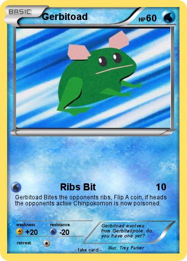 Pokemon Gerbitoad