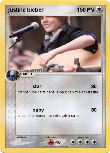 Pokemon justine bieber