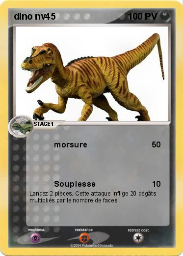 Pokemon dino nv45