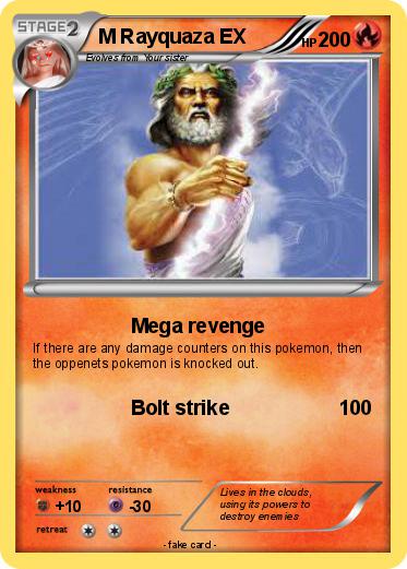 Pokemon M Rayquaza EX