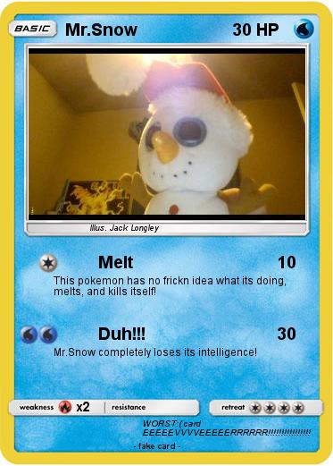 Pokemon Mr.Snow