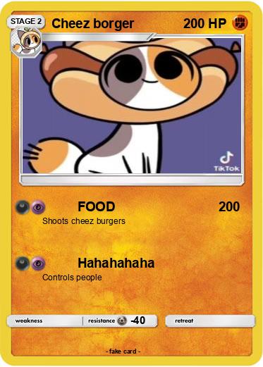 Pokemon Cheez borger