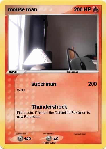 Pokemon mouse man