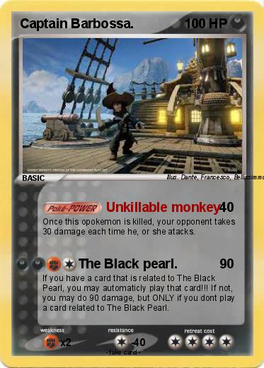 Pokemon Captain Barbossa.
