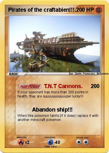 Pokemon Pirates of the craftabien!!!.