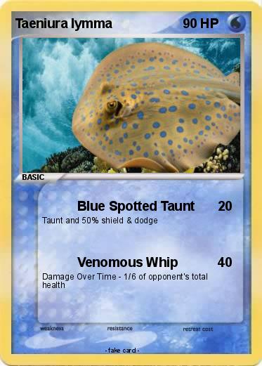 Pokemon Taeniura lymma