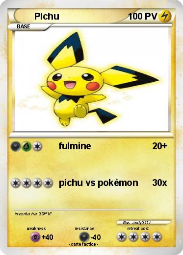 Pokemon Pichu