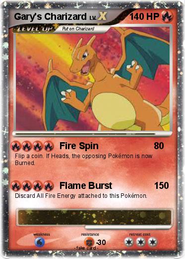 Pokemon Gary's Charizard