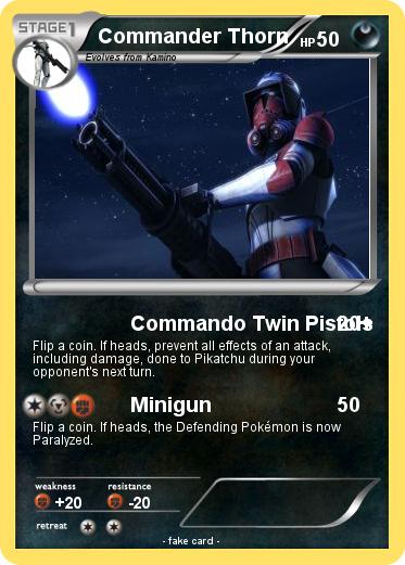 Pokemon Commander Thorn