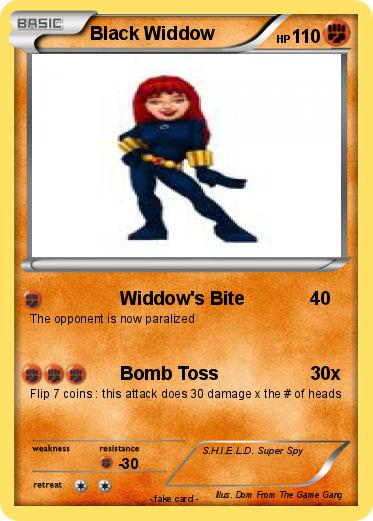 Pokemon Black Widdow