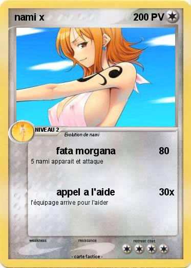 Pokemon nami x
