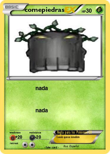 Pokemon comepiedras