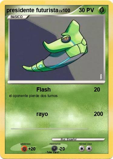 Pokemon presidente futurista