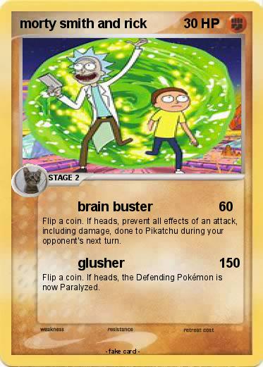 Pokemon morty smith and rick