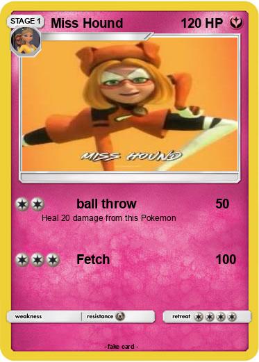 Pokemon Miss Hound