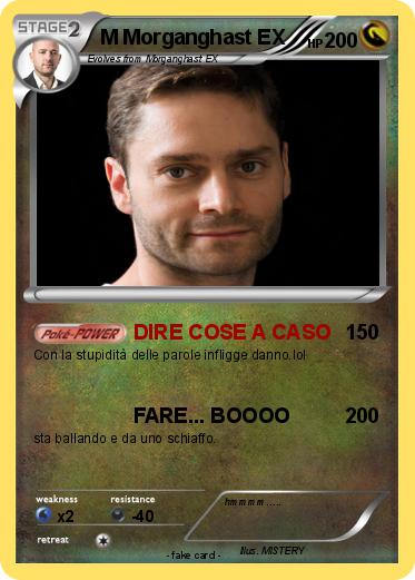 Pokemon M Morganghast EX