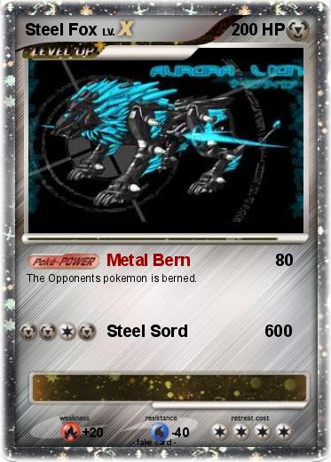 Pokemon Steel Fox