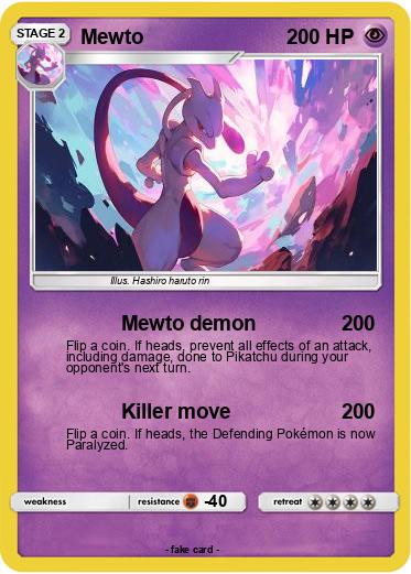 Pokemon Mewto