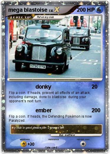 Pokemon mega blastoise