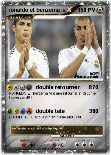Pokemon ronaldo et benzema