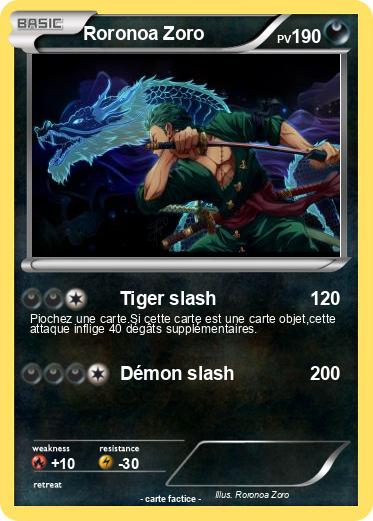 Pokemon Roronoa Zoro