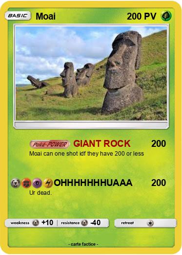 Pokemon Moai