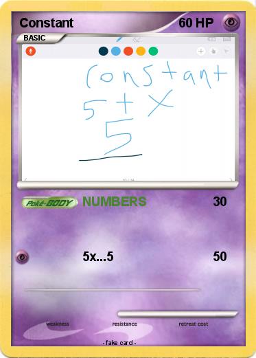Pokemon Constant