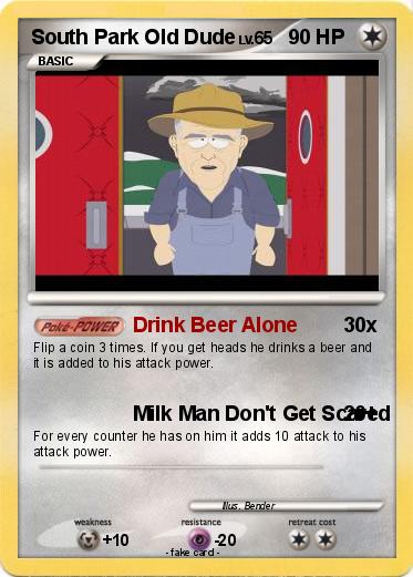 Pokemon South Park Old Dude