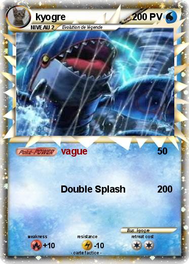Pokemon kyogre
