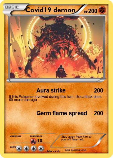Pokemon Covid19 demon