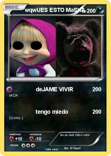 Pokemon wqwUES ESTO MaSHA