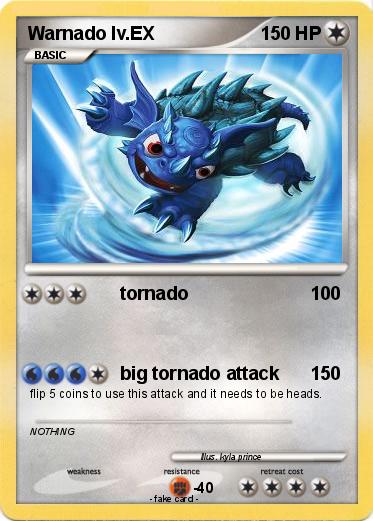 Pokemon Warnado lv.EX