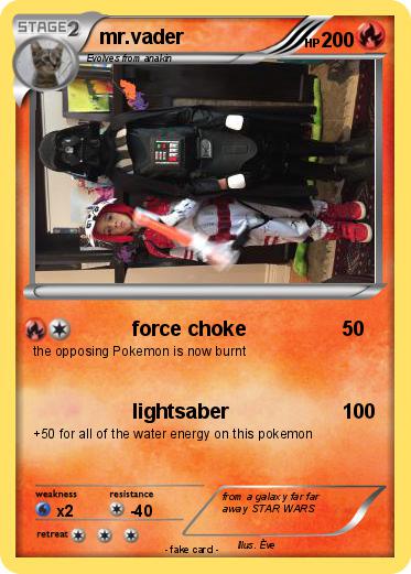 Pokemon mr.vader
