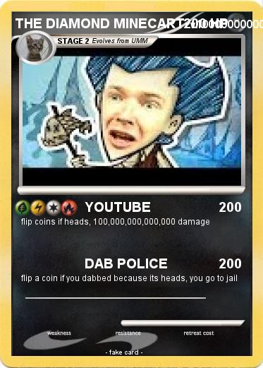 Pokemon THE DIAMOND MINECART