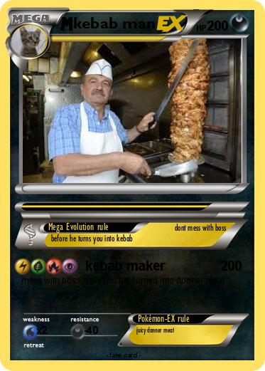 Pokemon kebab man