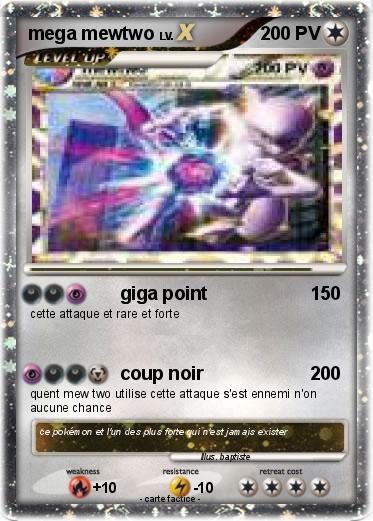 Pokemon mega mewtwo