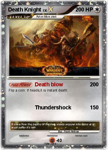 Pokemon Death Knight